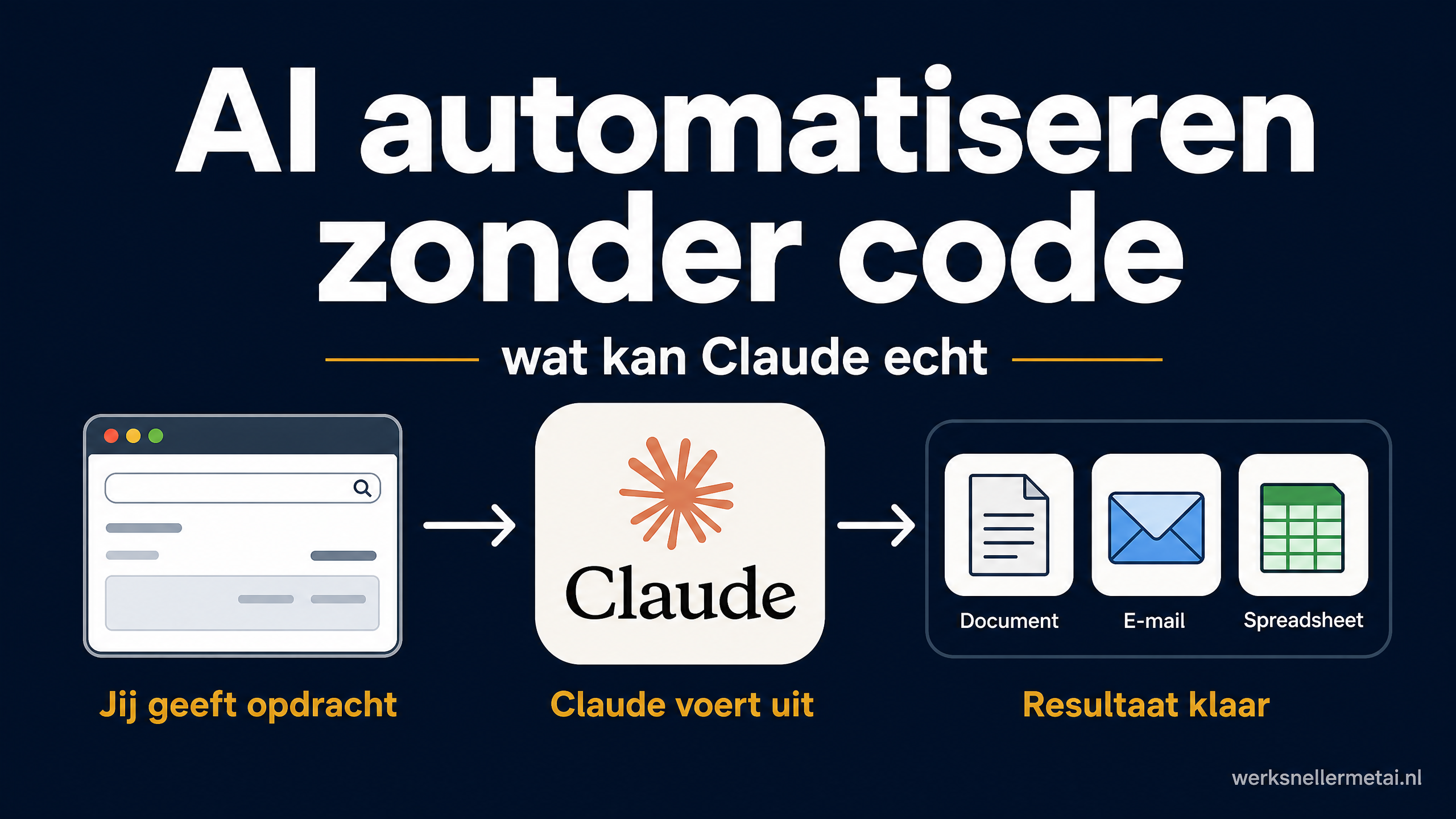AI automatiseren zonder code