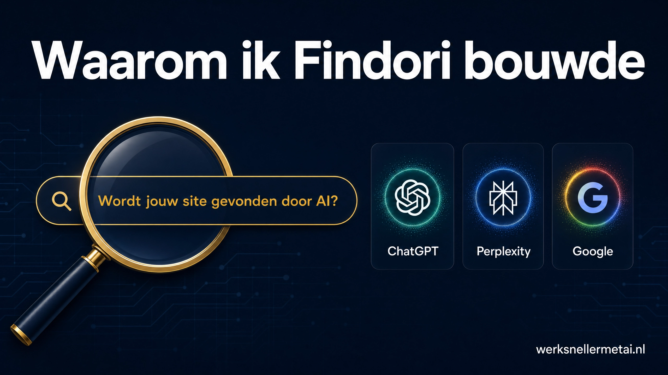 Waarom ik Findori bouwde